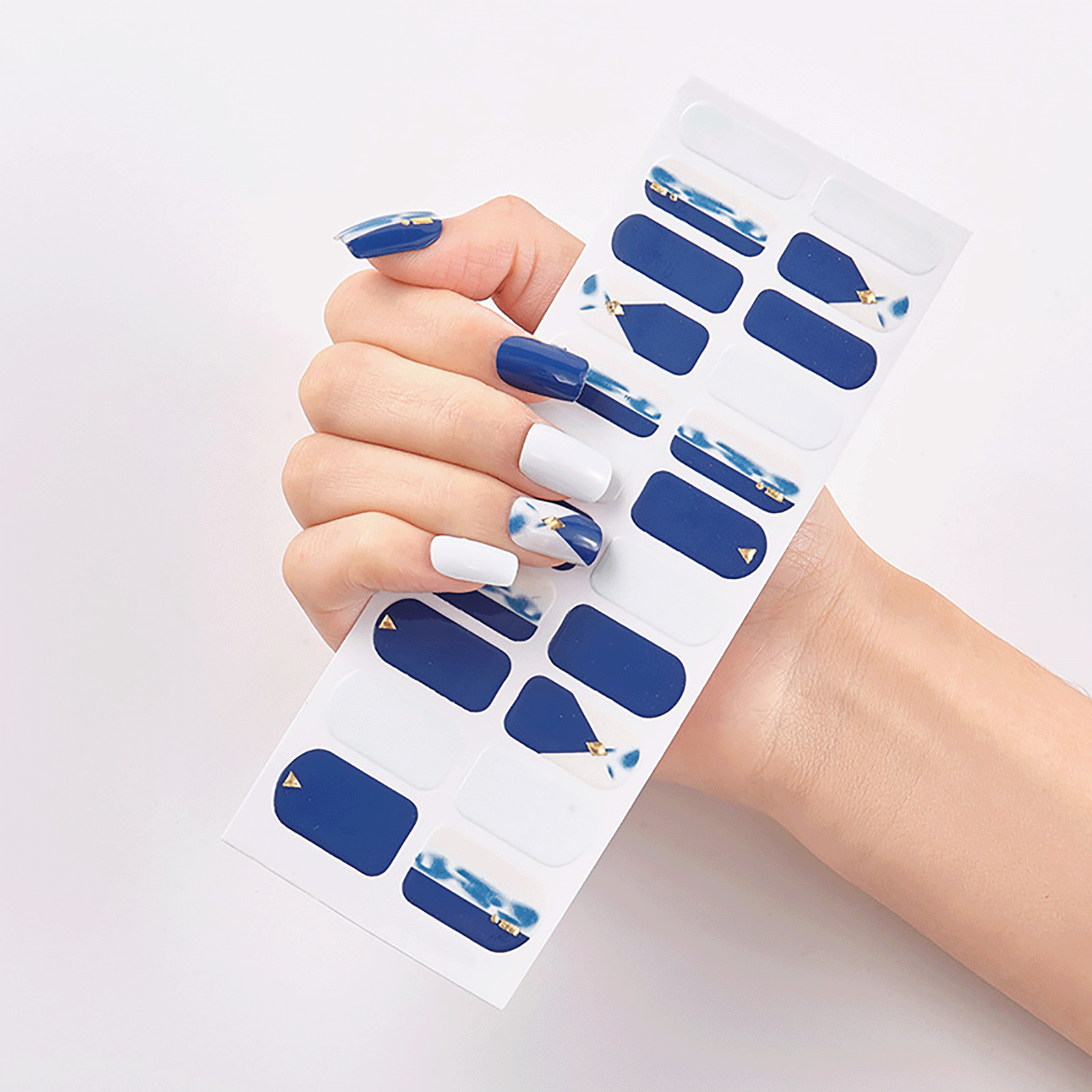 stickers ongles aquarelle