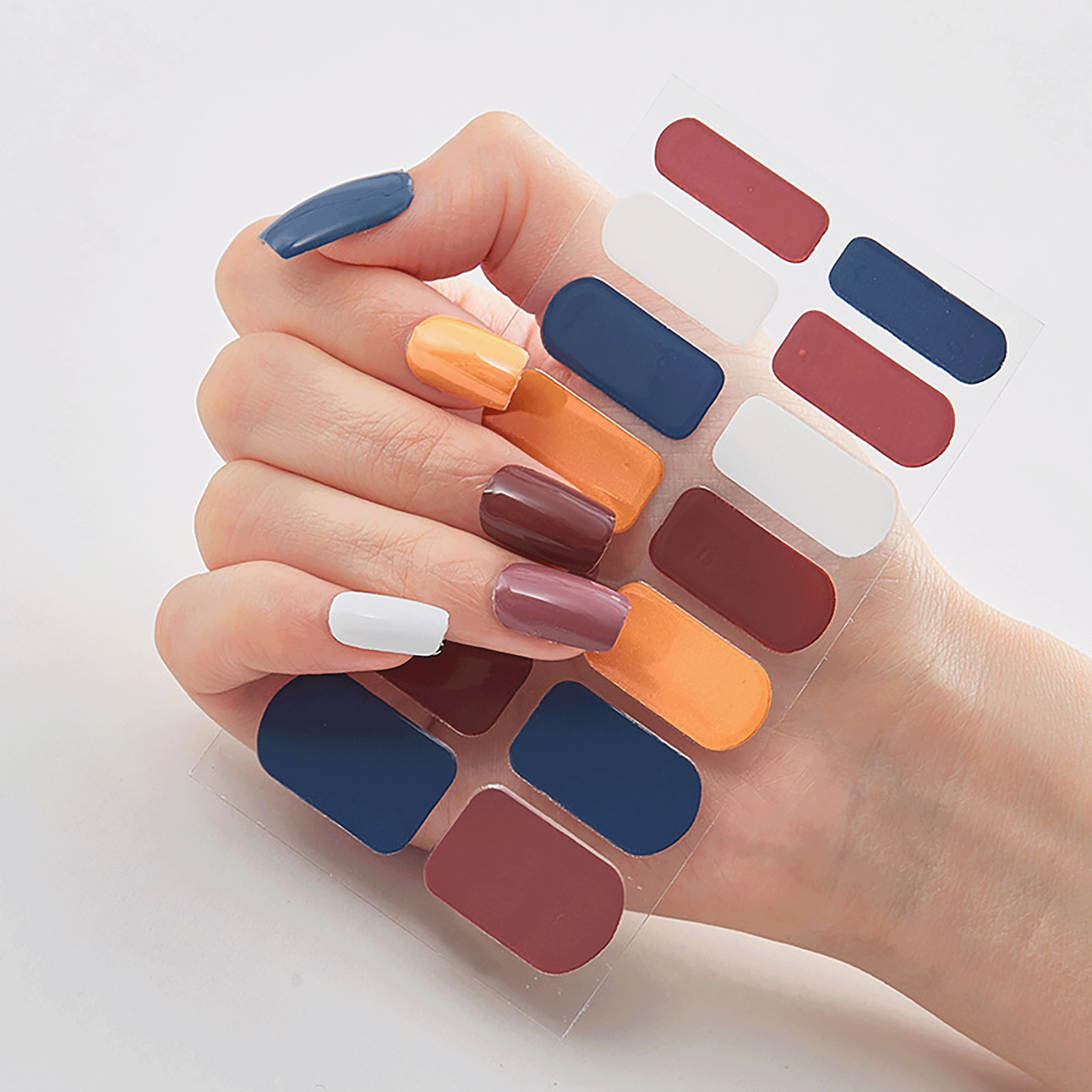 stickers ongles indian summer