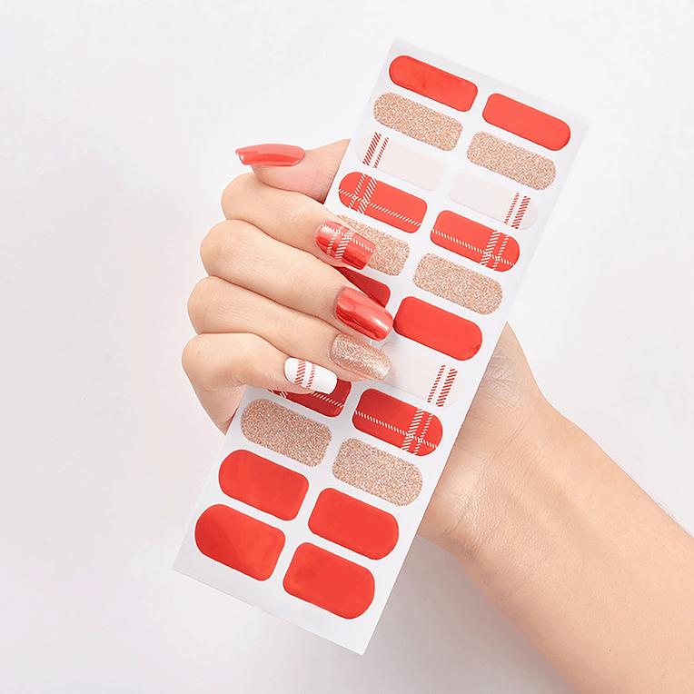 stickers ongles red carpet